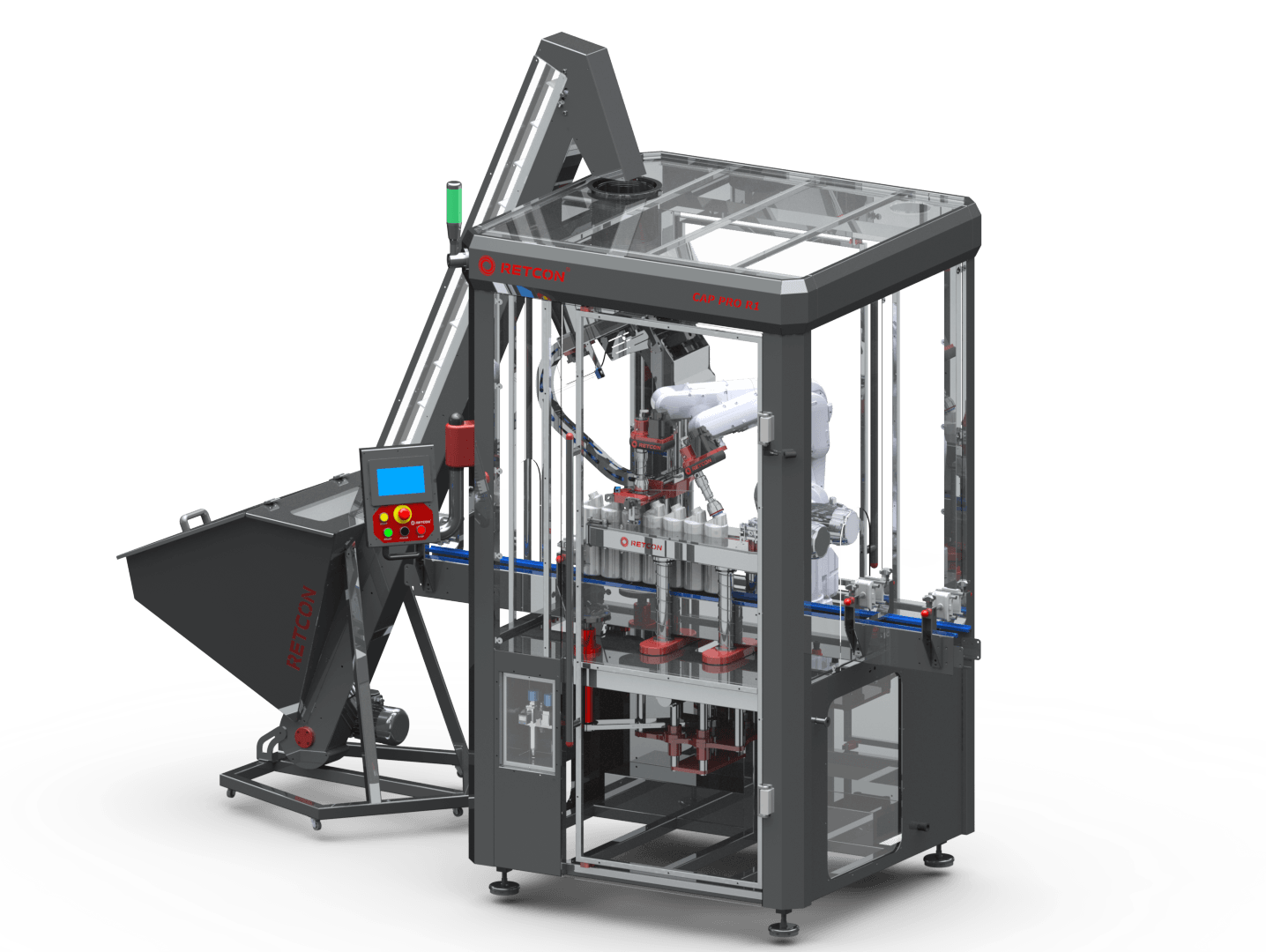 4 Eksen Scara CapPRO Robot Kapatma